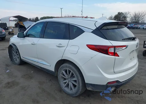 2020 Acura Rdx Technology Package z USA, uszkodzony, nr VIN 5J8TC1H5XLL001168